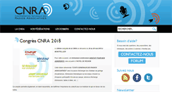 Desktop Screenshot of cnra.fr